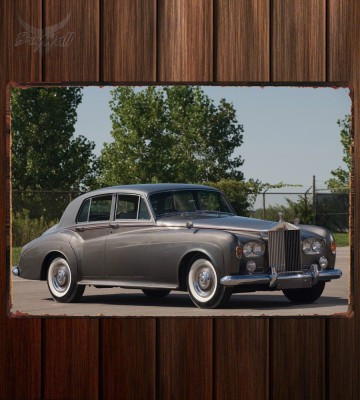 Металлическая табличка Rolls-Royce Silver Cloud (III)